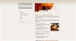 Desktop Screenshot of guyharrison.com